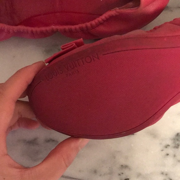 Louis Vuitton Pink Flats - Picture 2 of 4